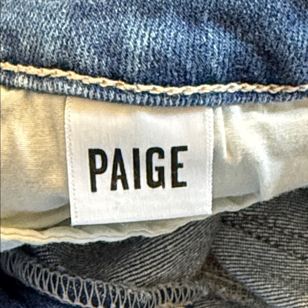 PAIGE Cindy High Rise Slim Jeans Size 25 - Picture 8 of 14